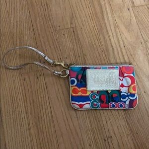Coach wristlet